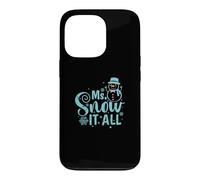 Custodia per iPhone 13 Pro Mr. Snow it all Neve Stagione invernale
