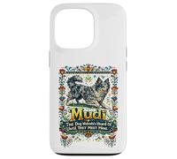 Custodia per iPhone 13 Pro Mudi Dog Nessuno ha sentito parlare finché non incontrano il mio