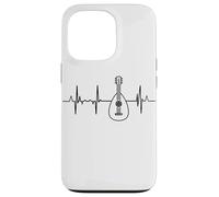 Custodia per iPhone 13 Pro Musica country Battito del cuore Mandolinista Bluegrass