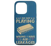 Custodia per iPhone 13 Pro Musica I am not playing wrong I Have Air Leakages Harmonica