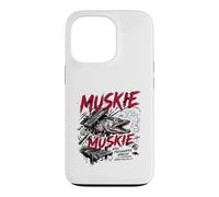Custodia per iPhone 13 Pro Muskie pesca d'agguato d'acqua dolce