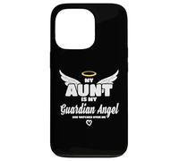 Custodia per iPhone 13 Pro My Aunt Is My Guardian Angel She Watches Over Me In Memory