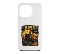 Custodia per iPhone 13 Pro My Boo Carino Halloween Gatti Neri Design Spooky Kitty Autunno