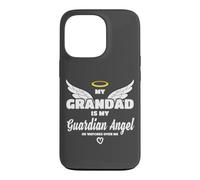Custodia per iPhone 13 Pro My Grandad Is My Guardian Angel He Watches Over Me In Memory