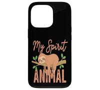 Custodia per iPhone 13 Pro My Spirit Animal Bradipo divertente carino