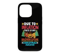 Custodia per iPhone 13 Pro My Spooky Halloween Ringraziamento Brutto Costume di Natale