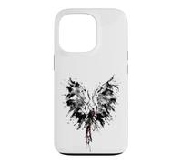 Custodia per iPhone 13 Pro Mythical Phoenix Bird Rise From Ashes Watercolor Graphic