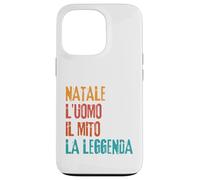 Custodia per iPhone 13 Pro Natale L'Uomo Il Mito La Leggenda Festa di Compleanno