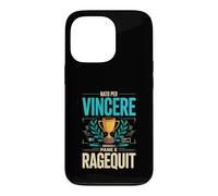 Custodia per iPhone 13 Pro Nato Per Vincere Cresciuto A Pane E Ragequit Gamer