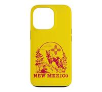 Custodia per iPhone 13 Pro New Mexico Mountain Lion & Zia Outdoor Hiking