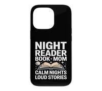 Custodia per iPhone 13 Pro Night Reader Libro Mamma Notti Calma Storie Forti
