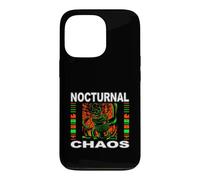 Custodia per iPhone 13 Pro Nights Owl Gamer Nocturnal Chaos Coffee Lover