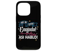 Custodia per iPhone 13 Pro No Estoy Enojada, Asi Es Mi Cara, Latina Chingona Cabrona