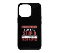 Custodia per iPhone 13 Pro Non posso aggiustare stupido ma posso entrare nei loro nervi divertente