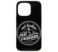 Custodia per iPhone 13 Pro Non rotto Solo Scherzo sulle gambe dell'amputato protesico personalizzato