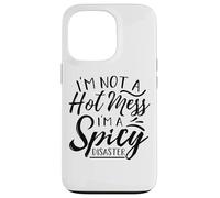 Custodia per iPhone 13 Pro Non sono un disastro, sono un disastro piccante Mamma Papà