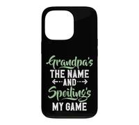 Custodia per iPhone 13 Pro Nonno è il nome e Spoiling is my Game New Grandpa
