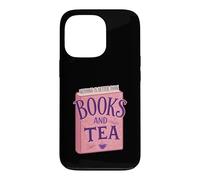 Custodia per iPhone 13 Pro Nothing Is Better Than Books And Tea Cute Cozy Vibe