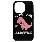 Custodia per iPhone 13 Pro Now I'm Unstoppable - Funny T-Rex Dinosaur