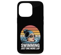 Custodia per iPhone 13 Pro Nuoto Solo un altro giro Nuoto Atleta Allenamento
