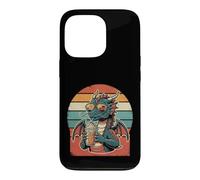 Custodia per iPhone 13 Pro Occhiali da sole retrò Dragon Ice Coffee Summer Vibes