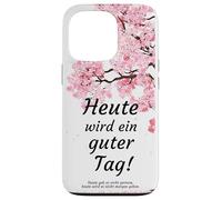 Custodia per iPhone 13 Pro Oggi è una bella giornata, soddisfazione, tedesco