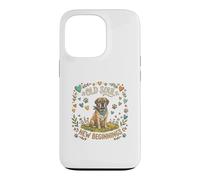Custodia per iPhone 13 Pro Old Soul New Beginnings Mastiff Cute Rescue Dog