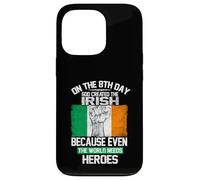 Custodia per iPhone 13 Pro On The Eighth Day God Created The Irish Pride Heroes