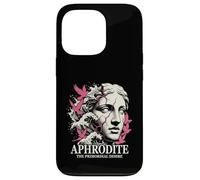 Custodia per iPhone 13 Pro Onde estetiche della dea greca di Afrodite Statua Vaporwave