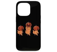 Custodia per iPhone 13 Pro one two three Cute Kittens Pumpkin Halloween Spooky vintage