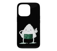 Custodia per iPhone 13 Pro Onigiri mostra il segno della pace