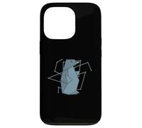 Custodia per iPhone 13 Pro Origami Penguin come fresco Forma