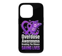 Custodia per iPhone 13 Pro Overdose Consapevolezza Rompere il silenzio Salvare vite