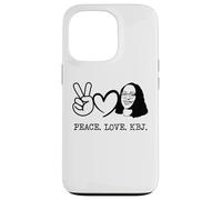 Custodia per iPhone 13 Pro Pace Amore KBJ Ketanji Brown Jackson Donne Nere Vintage