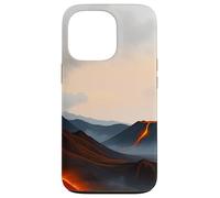 Custodia per iPhone 13 Pro Paesaggio vulcanico Lava Mountain Horizon Scene