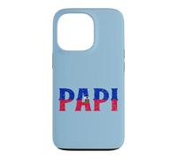 Custodia per iPhone 13 Pro PAPI Haitian Flag Haiti Orgoglioso Festa del Papà Orgoglio Patriottico
