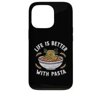 Custodia per iPhone 13 Pro Pasta Art Per Donne Uomini Ragazze Spaghetti Italiano Food Lover