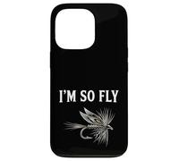 Custodia per iPhone 13 Pro Pesca a mosca Brook Dry Fly Tying Fisherman I'm So Fly