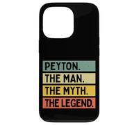 Custodia per iPhone 13 Pro Peyton L'uomo Il mito La leggenda divertente citazione personalizzata