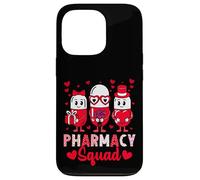 Custodia per iPhone 13 Pro Pharmacy Squad Funny Valentine's Day Pharmacist Technician