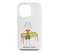 Custodia per iPhone 13 Pro Pianoforte da donna divertente per pianoforte