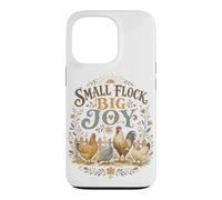 Custodia per iPhone 13 Pro Piccolo gregge Big Joy Backyard Chicken Farm Amante