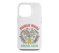 Custodia per iPhone 13 Pro Pickle Mahj Social Club - Palla da paddle