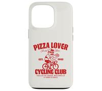 Custodia per iPhone 13 Pro Pizza Lover Cycling Club Bici da Corsa Pizza