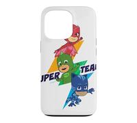Custodia per iPhone 13 Pro PJ Masks TV Super Team Flash