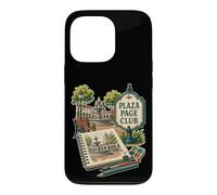 Custodia per iPhone 13 Pro PLAZA PAGE CLUB Quaderno Piazza Matita