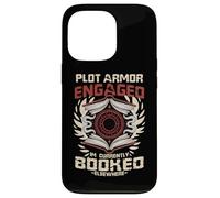 Custodia per iPhone 13 Pro PLOT ARMOR ENGAGED I'M CURRENTLY BOOKED ELSEWHERE