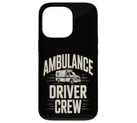 Custodia per iPhone 13 Pro Primo soccorritore EMS dell'equipaggio del conducente dell'ambulanza