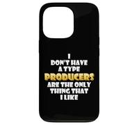 Custodia per iPhone 13 Pro Producers are the only thing I like Musical Artist EDM DJ