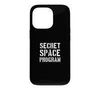 Custodia per iPhone 13 Pro Programma spaziale segreto/divertente design UFO Alien Conspiracy